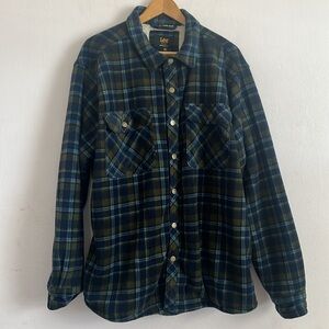 LEE Men’s Flannel Jacket Size 3X